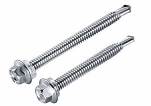 不锈钢六角钻尾螺丝