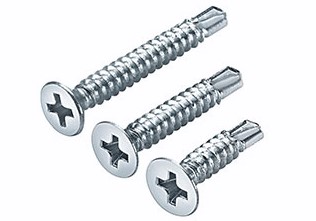 不锈钢、碳钢沉头钻尾螺丝