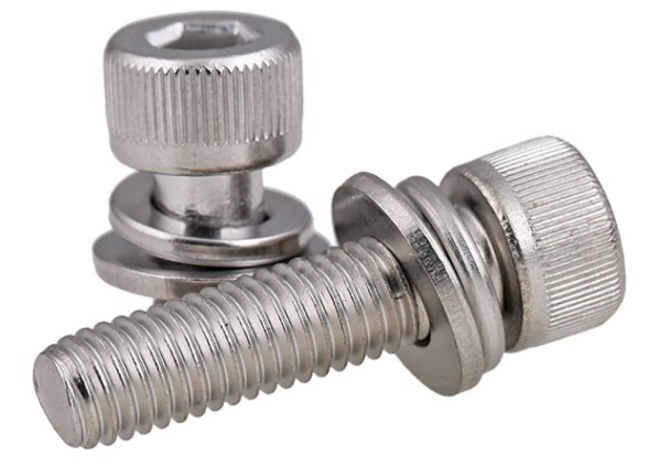 不锈钢杯头三组合螺丝