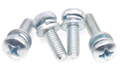 镀锌十字盘头组合螺丝