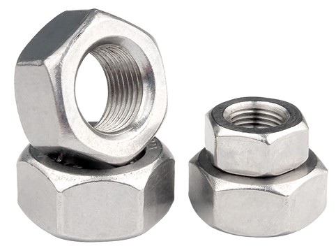 不锈钢细牙六角螺母