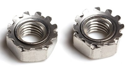 不锈钢K型带齿螺帽