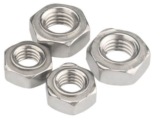 不锈钢六角焊接螺母