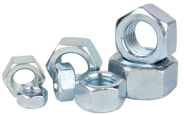 镀锌六角螺母