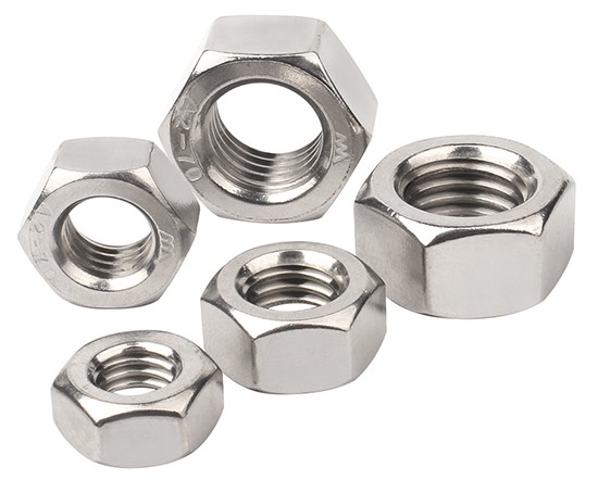 不锈钢六角螺母