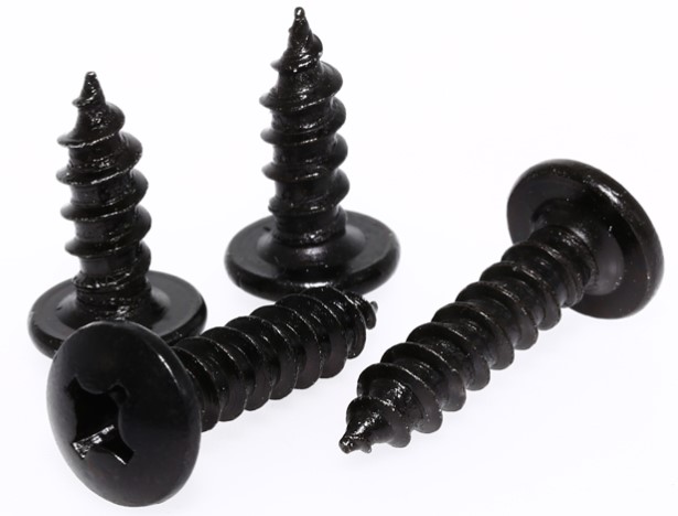 十字大扁头自攻钉发黑