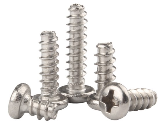 不锈钢十字盘头平尾自攻钉