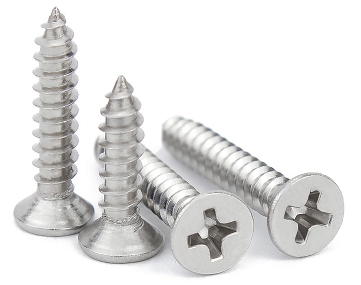 不锈钢十字沉头自攻螺钉