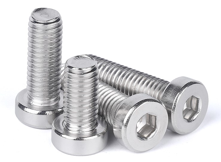 不锈钢薄头内六角螺栓